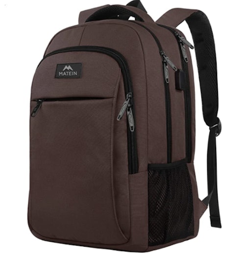 MATEIN Laptop Backpack With USB Charging Port