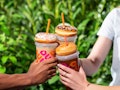 Dunkin’s Free Coffee Mondays and Free Donut Fridays in August include tasty flavors