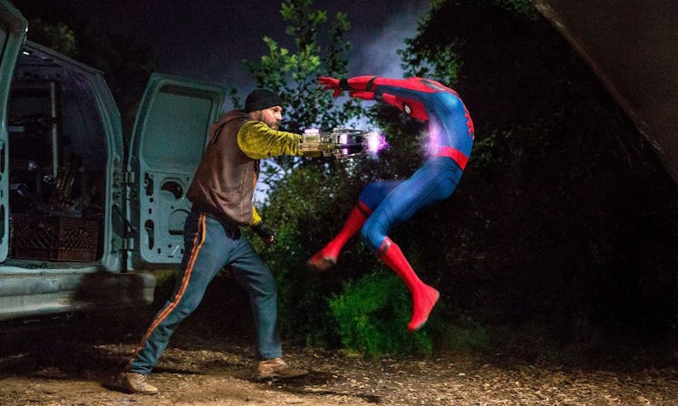 spider-man homecoming shocker punch