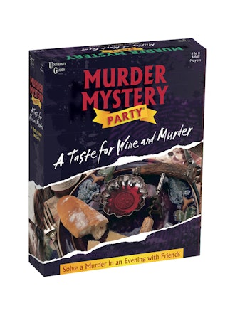 University Games A Taste For Wine & Murder Murder Mystery Party Game