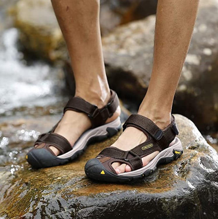 CAMEL CROWN Men's Waterproof Hiking Sandals