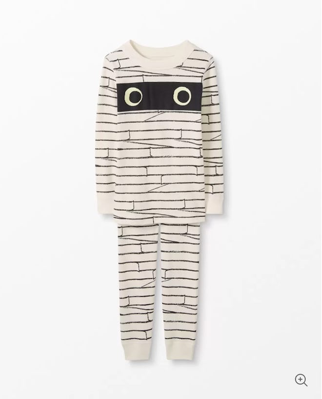Mummy Long John Pajamas In Organic Cotton