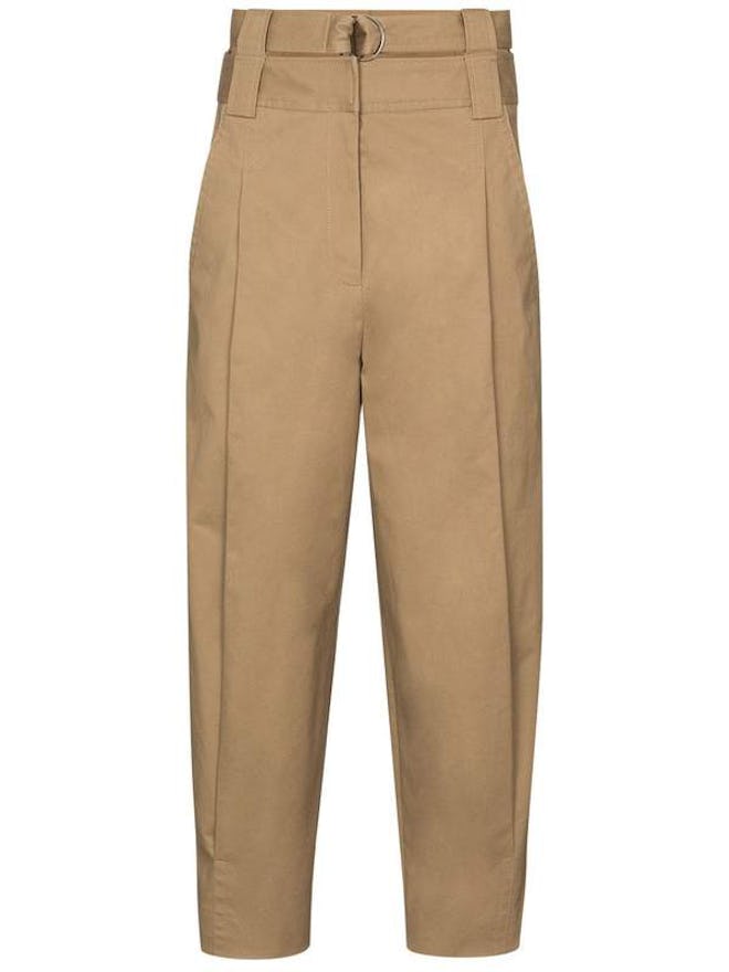 Myriam Twill Double Pant Waisted Sculpted Pant