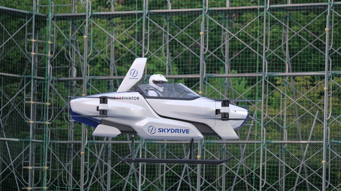 SkyDrive has and flown a drone that carry a person