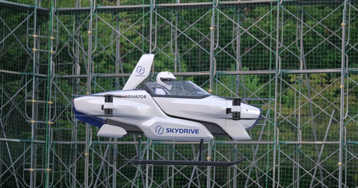 Drone that can carry a human deals