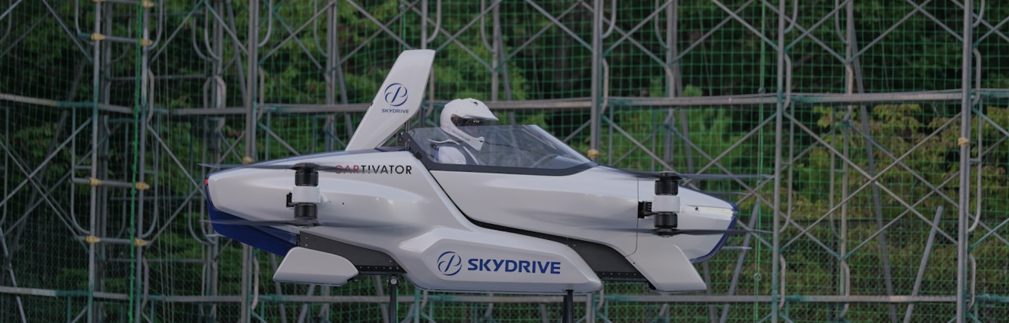 SkyDrive's SD-03 is a single-seat eVTOL aircraft.