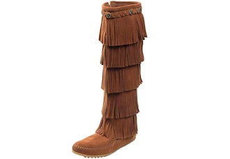 Minnetonka Women's Layer Fringe Boot