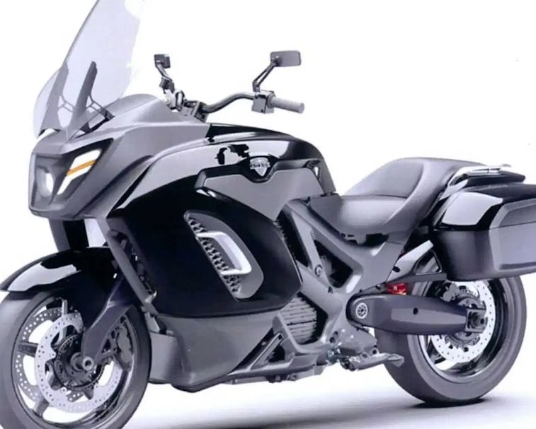 The Aurus Escort is Vladimir Putin's new electric motorcycle.