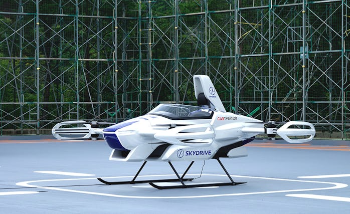 SkyDrive's SD-03 eVTOL aircraft.