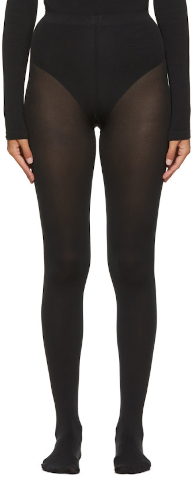 Black Mat Opaque 80 Tights