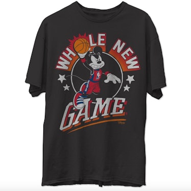 Men's NBA Junk Food Black Disney Whole New Game T-Shirt