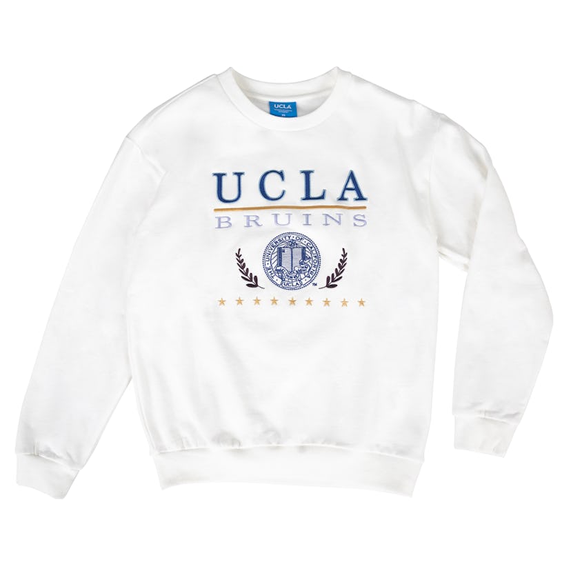 UCLA VINTAGE PUFF SWEATER OFF WHITE