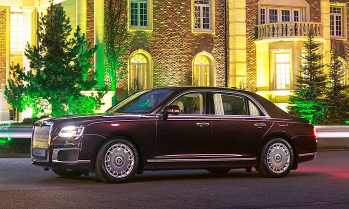 The Aurus Senat, aka Putin's armored limo. 