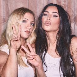Kim Kardashian and her childhood best friend dreamed up a new line together for KKW Beauty.