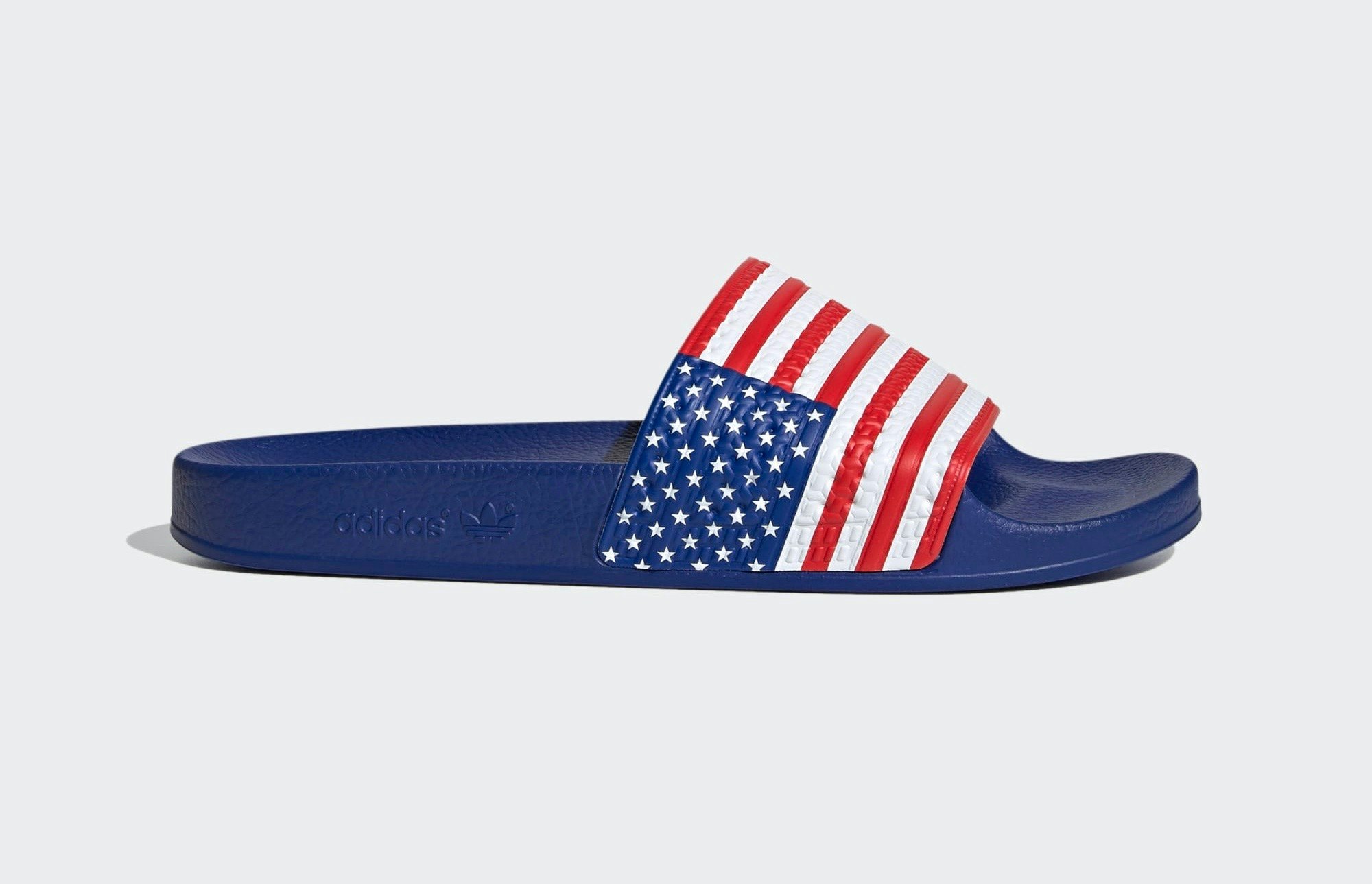 adidas american flag slides