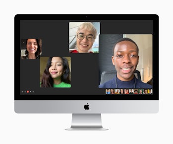 FaceTime on the new iMac 27-inch.