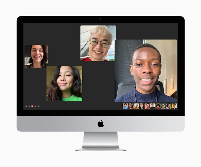 FaceTime on the new iMac 27-inch.