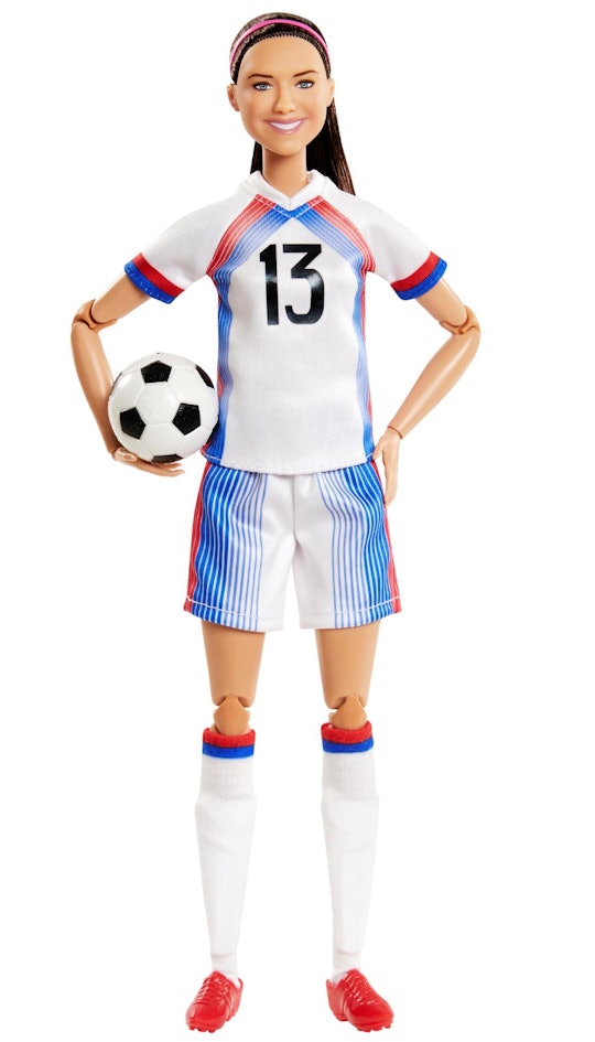 The Alex Morgan Barbie is now available as part of the Role Model Series, showcasing empowering wome...