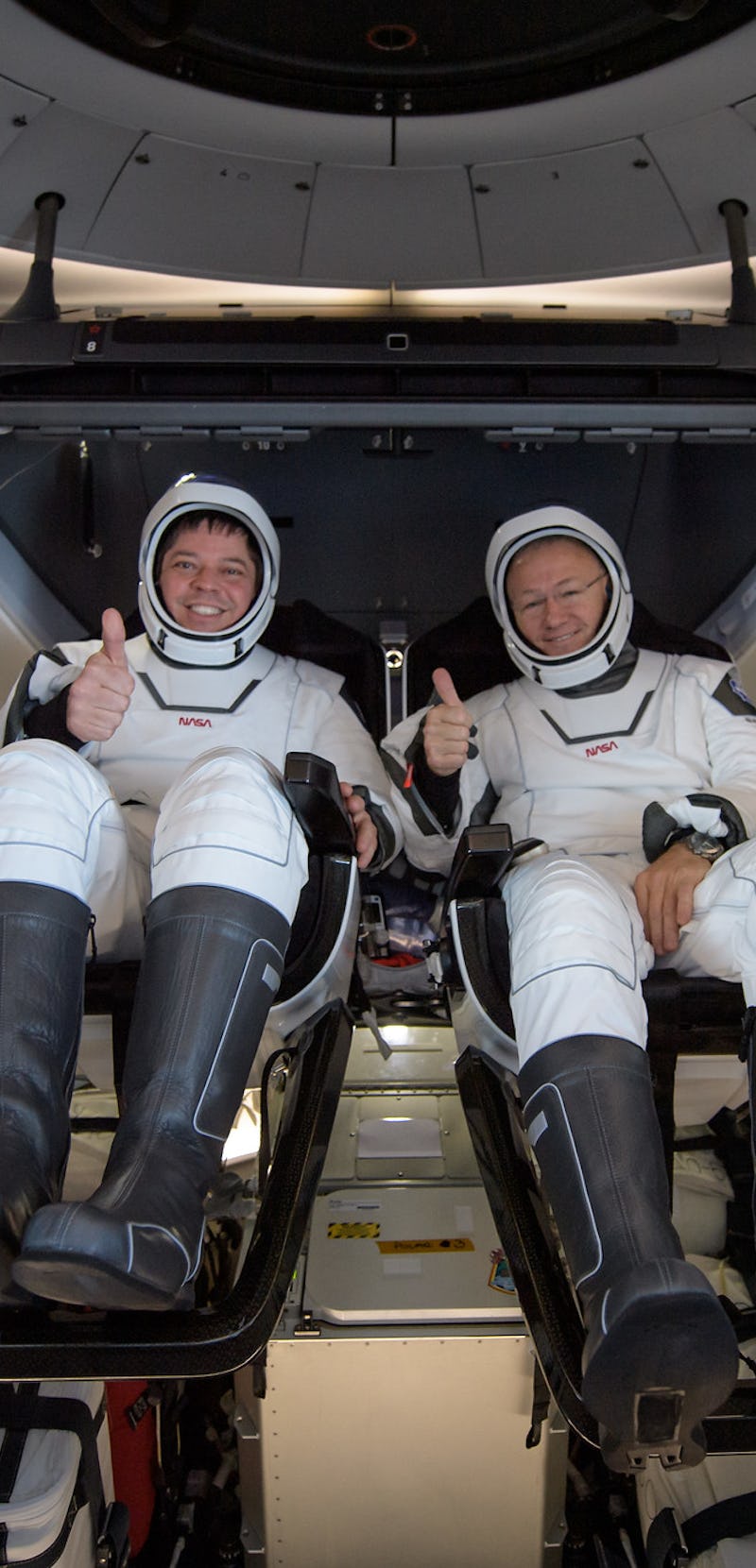 SpaceX spacesuits