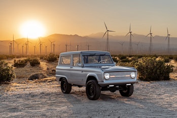 An electrified Ford Bronco from Zero Labs