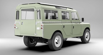 An electrified Land Rover Series III from Zero Labs
