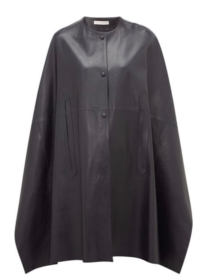 Gunther Leather Cape