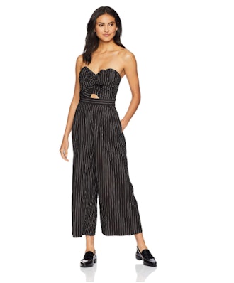 ASTR the label Women's Mara Strapless Wide Leg Jumpsuit