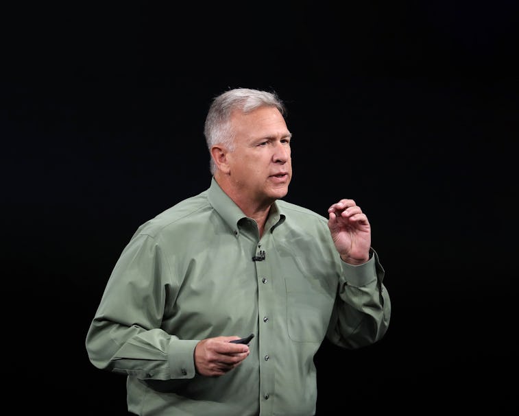 Apple's head of marketing, Phil Schiller