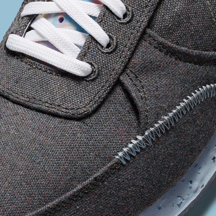 Close-up of Nike's Crater Daybreak Type sneaker