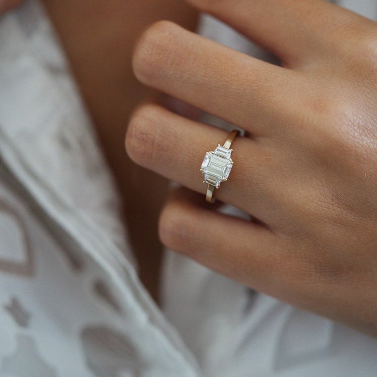 “La Maddalena” Diamond Engagement Ring 