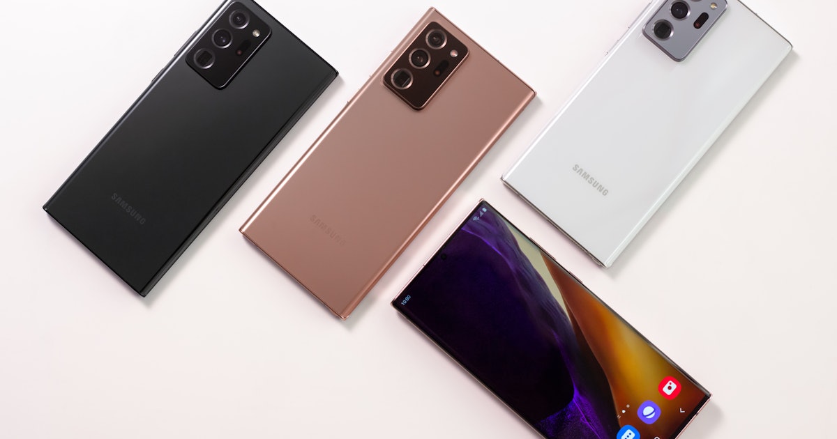 What Colors Do Samsung's Galaxy Note 20 & Note 20 Ultra