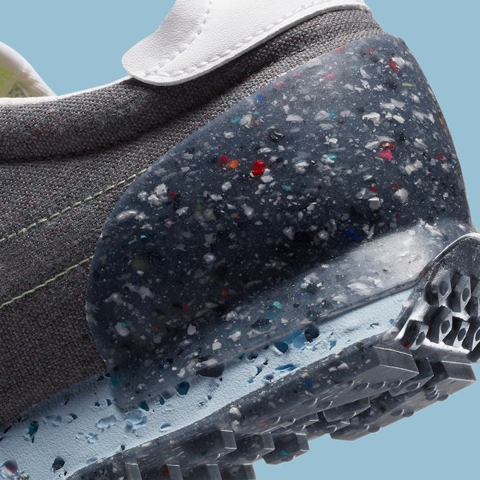 The heel guard on Nike's Crater Daybreak Type sneaker