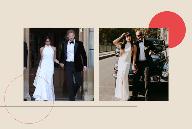 Meghan Markle inspired my wedding dress