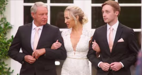 Mary Fitzgerald with her father and son Austin in 'Selling Sunset' Season 2 via screenshot