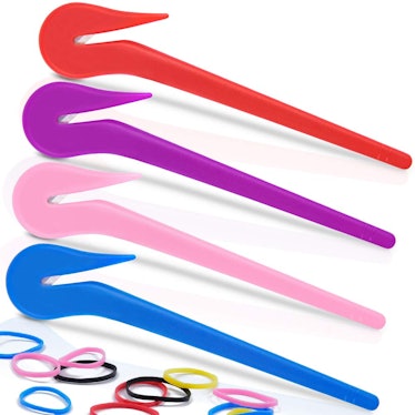 TsMADDTs Elastic Hair Bands Remover (4-Pack)