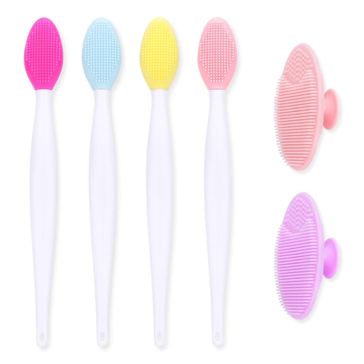 LIONVISON Lip Scrub Brushes (6-Pieces)