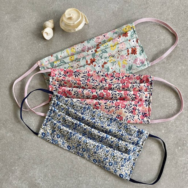 Washable Face Mask Soft Liberty Print Cotton