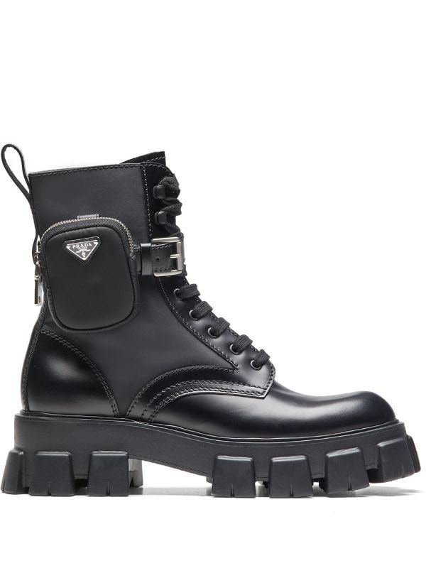 black soldier boots