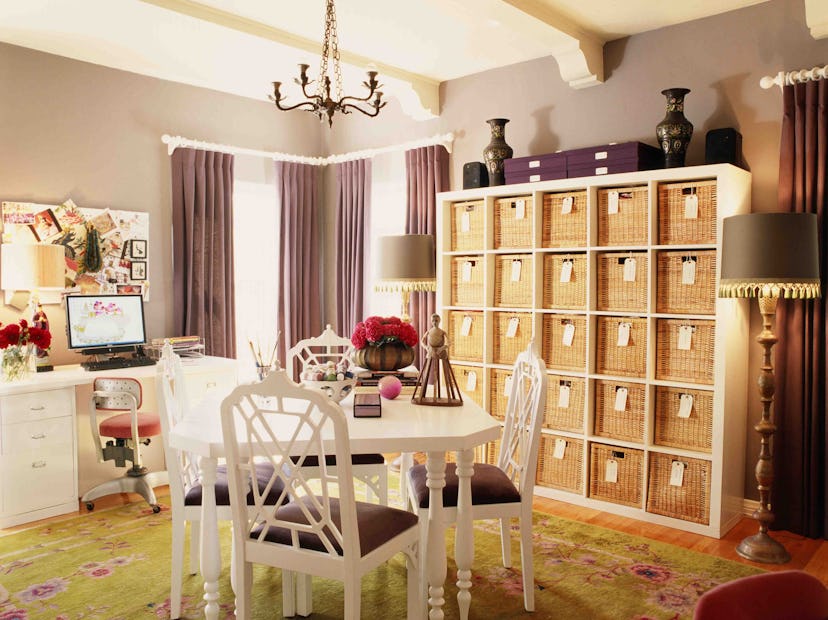 Refresh your home office for summer with pretty organization