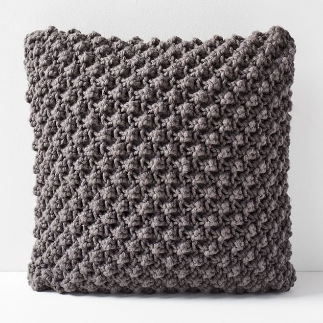 Bobble Knit Pillow Cover