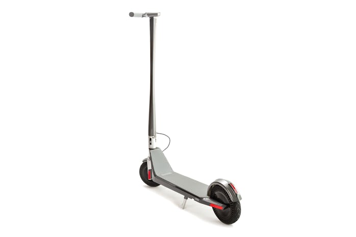 Model One scooter three-quarter view