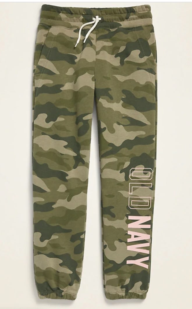 Relaxed Logo-Graphic Joggers