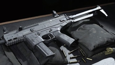 Call of Duty: Modern Warfare 5 game showing the ISO SMG - a rapid-fire little machine