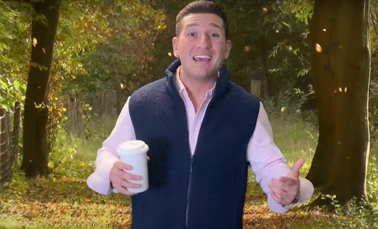 Joey Sasso is hosting a virtual dating show called 'Faraway Bae' featuring a 'Love Is Blind' star.