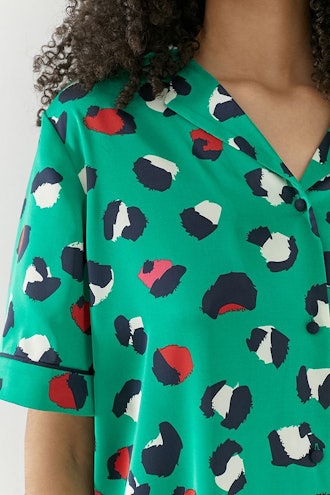 Tommy Hilfiger Leopard Print Sleep Shirt