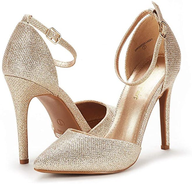  DREAM PAIRS Oppointed-Lacey Pump Shoe