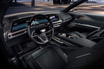 The Cadillac Lyriq interior