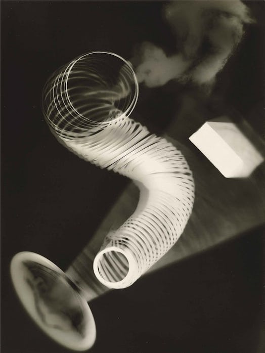 An untitled rayogram from 1922 by Man Ray. Ray found the unconventional process liberating, saying "...