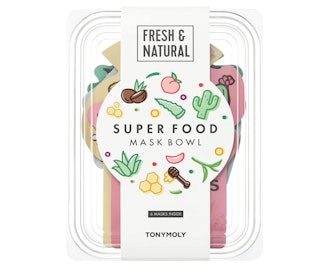 TONYMOLY Super Food Mask Bowl (Pack of 6 Masks)