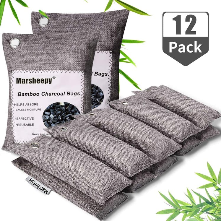 Marsheepy Bamboo Charcoal Air Purifying Bags (12-Pack)